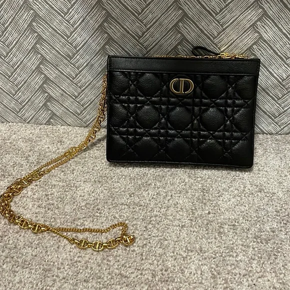 DIOR Caro bag with chain - Picture 2 of 10